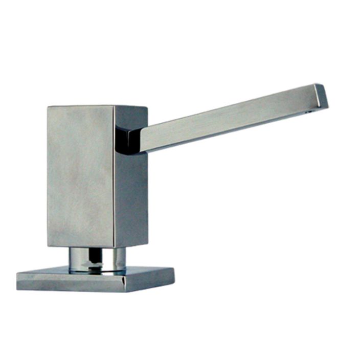 Whitehaus  Modern Solid Brass Q-Haus Soap / Lotion Dispenser