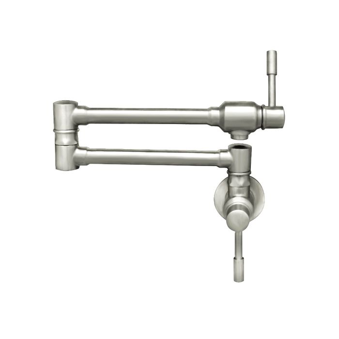 Whitehaus Solid Stainless Steel Wall Mount Pot Filler