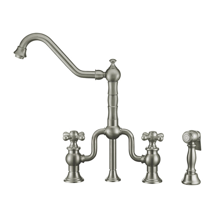 Whitehaus  Twisthaus Plus Bridge Faucet