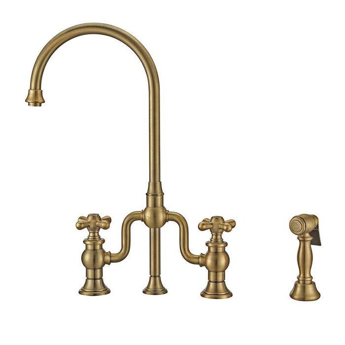 Whitehaus Twisthaus Plus Bridge Faucet