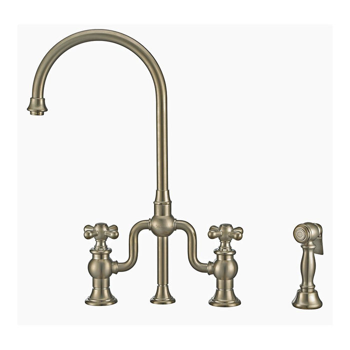 Whitehaus Twisthaus Plus Bridge Faucet