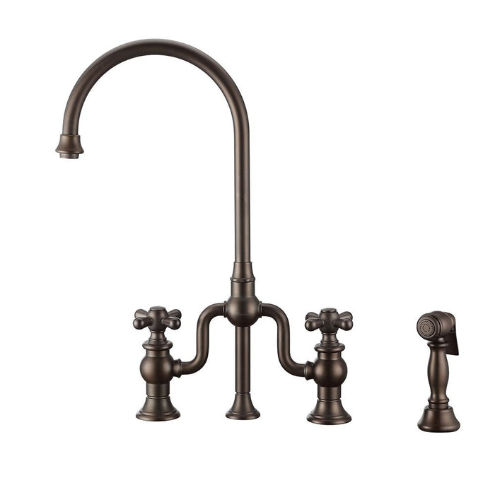 Whitehaus Twisthaus Plus Bridge Faucet