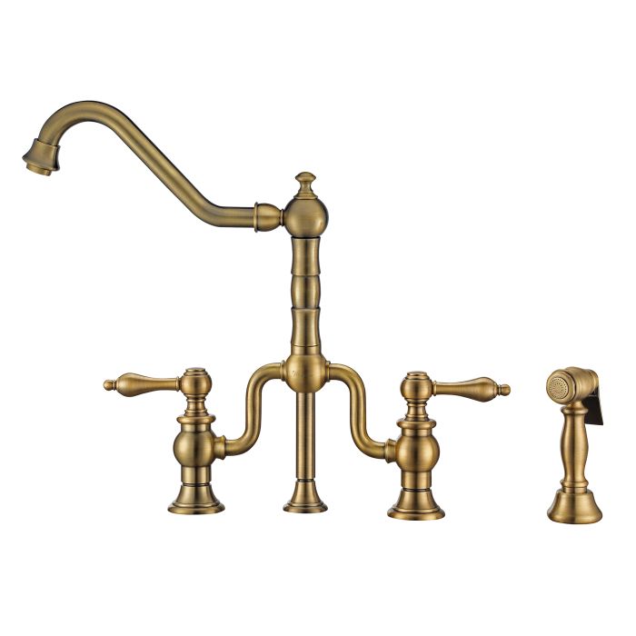 Whitehaus Twisthaus Plus Bridge Faucet