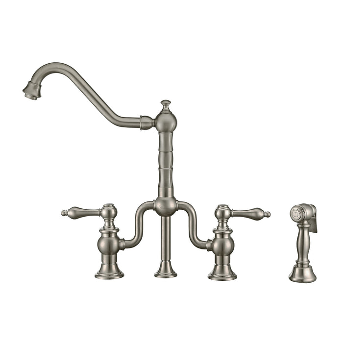 Whitehaus Twisthaus Plus Bridge Faucet
