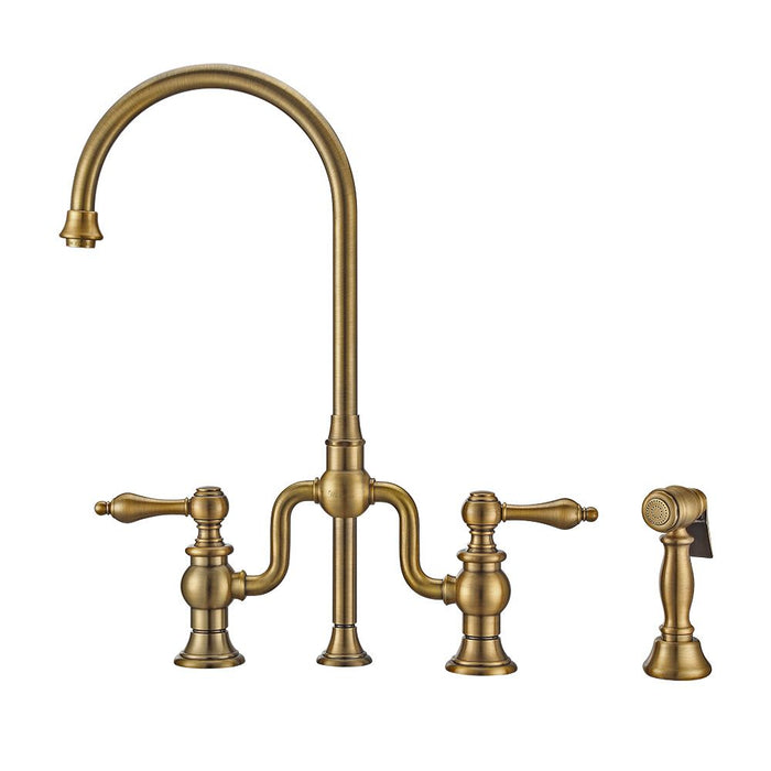 Whitehaus Twisthaus Plus Bridge Faucet