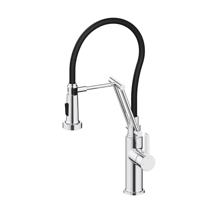 Engel Single Handle Pull Down Kitchen Faucet Chrome