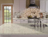 Colonial white granite countertop kitchen scene