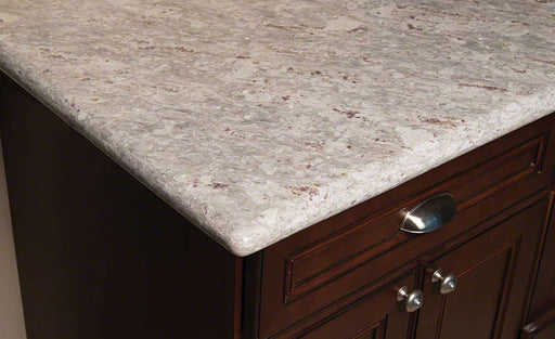 Moon White granite countertop kitchen counter scene
