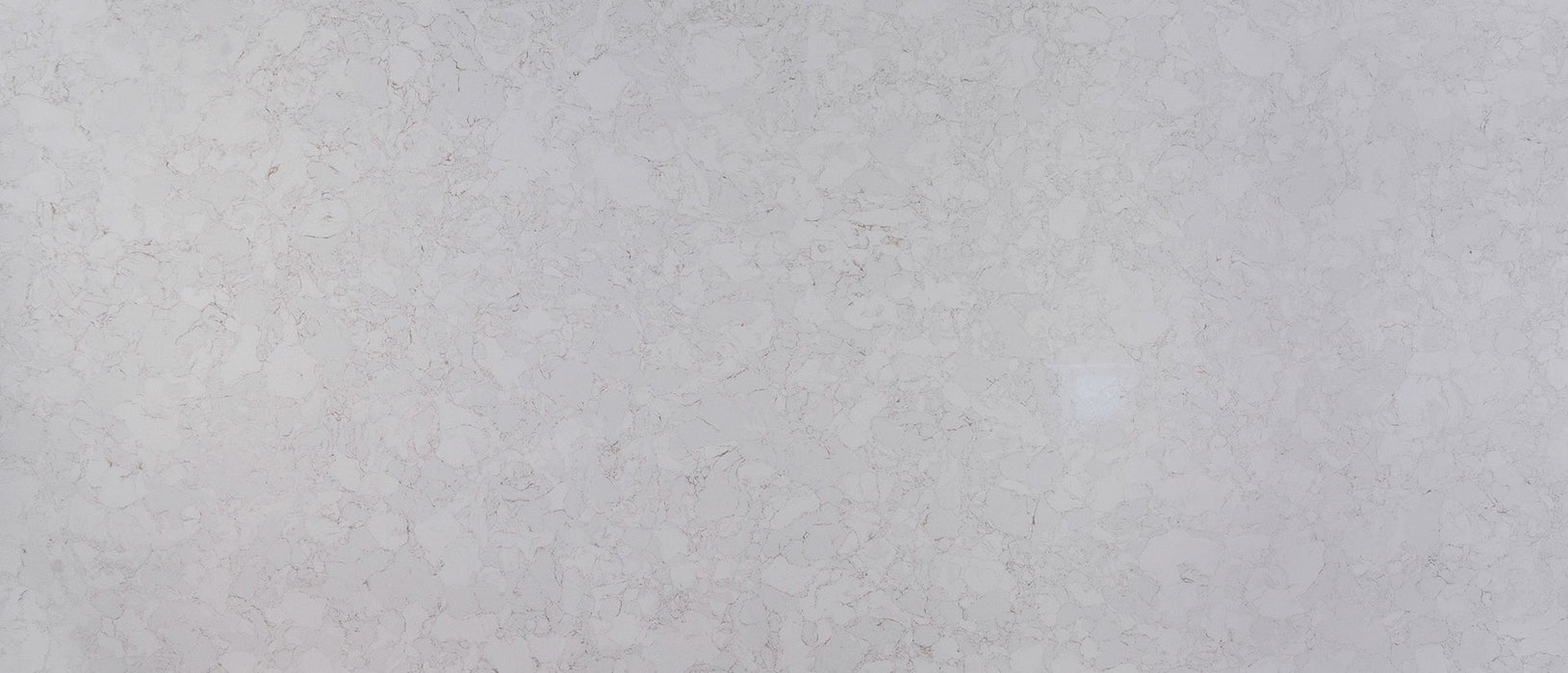 Marbella white quartz countertop slab