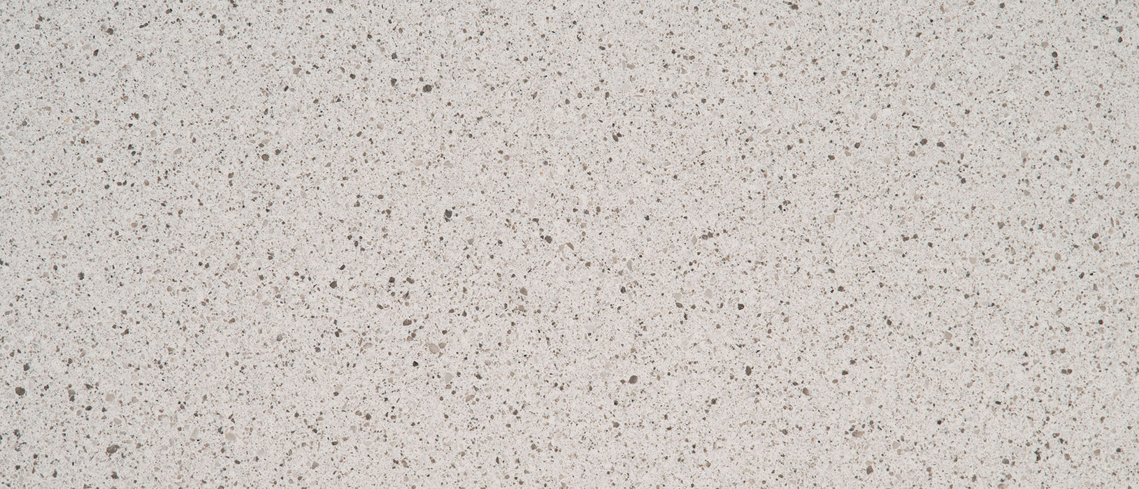 Peppercorn white quartz countertop close up