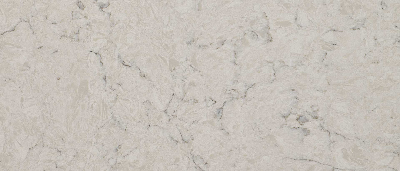 Carrara Mist quartz countertop close up