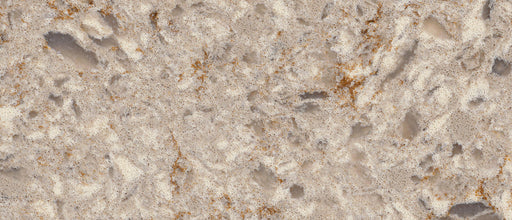 Chakra beige quartz countertop close up