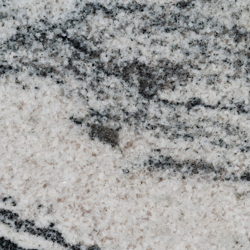 Silver Cloud granite countertop close up