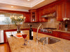 Solarius granite countertop kitchen scene