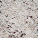 White Ornamental granite countertop close up