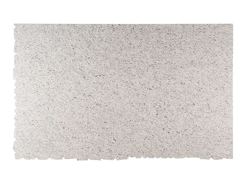 White Ornamental granite countertop whole slab