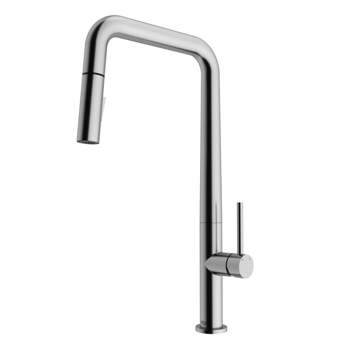 Parsons Pull-Down Dual Action Kitchen Faucet in Stainless Steel