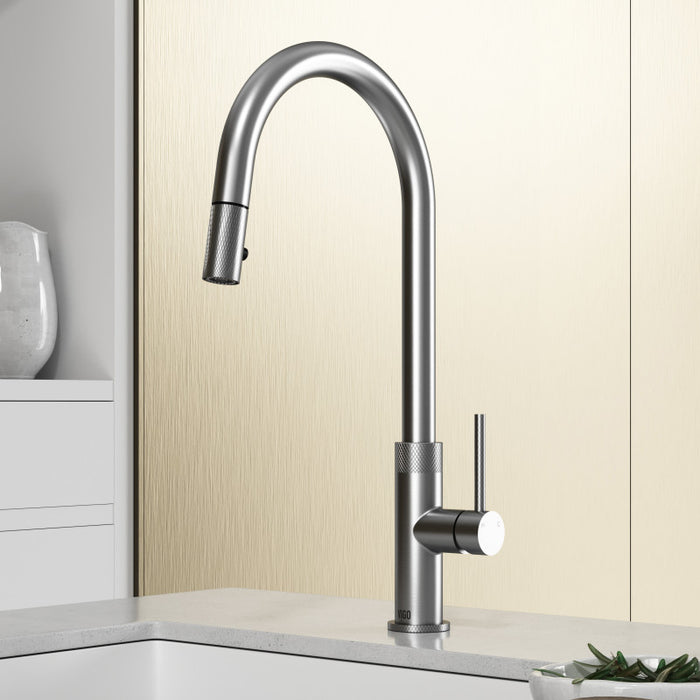 Bristol Pull-Down Kitchen Faucet in Stainless Steel