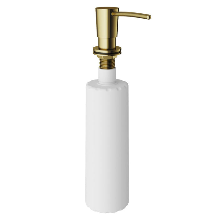 Kitchen Soap Dispenser in Matte Brushed Gold