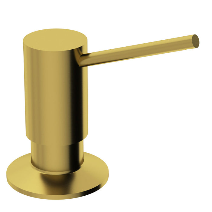 Braddock Soap Dispenser in Matte Brushed Gold